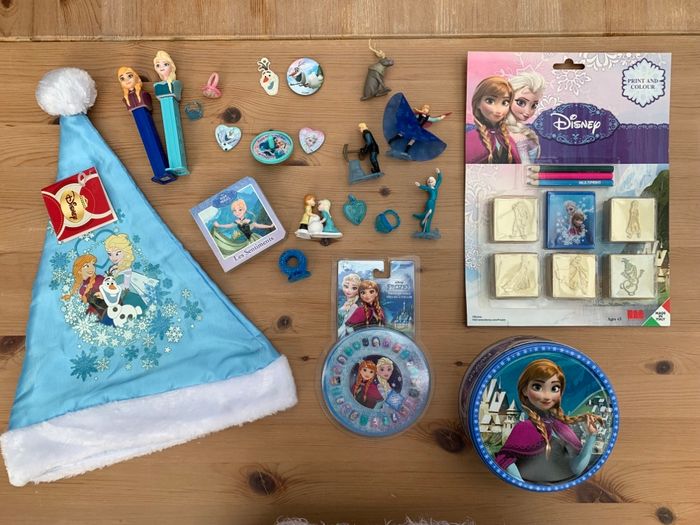 Lot pour calendrier de l’avent / Noël Reine des Neiges