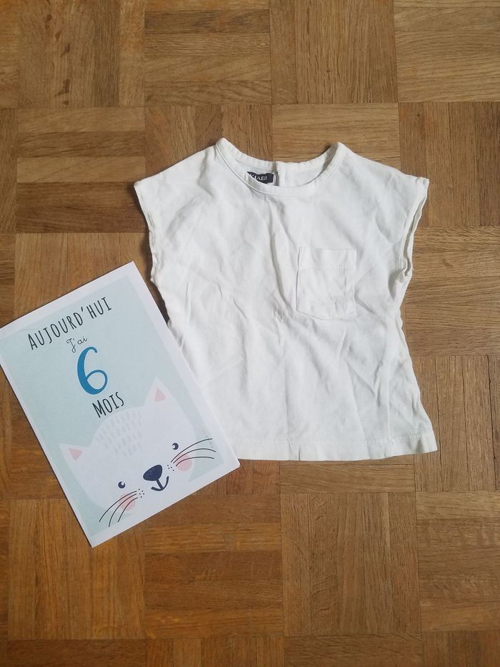 Tee shirt 6 mois