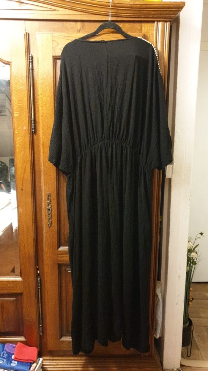 Robe noire longue grande taille - photo numéro 2