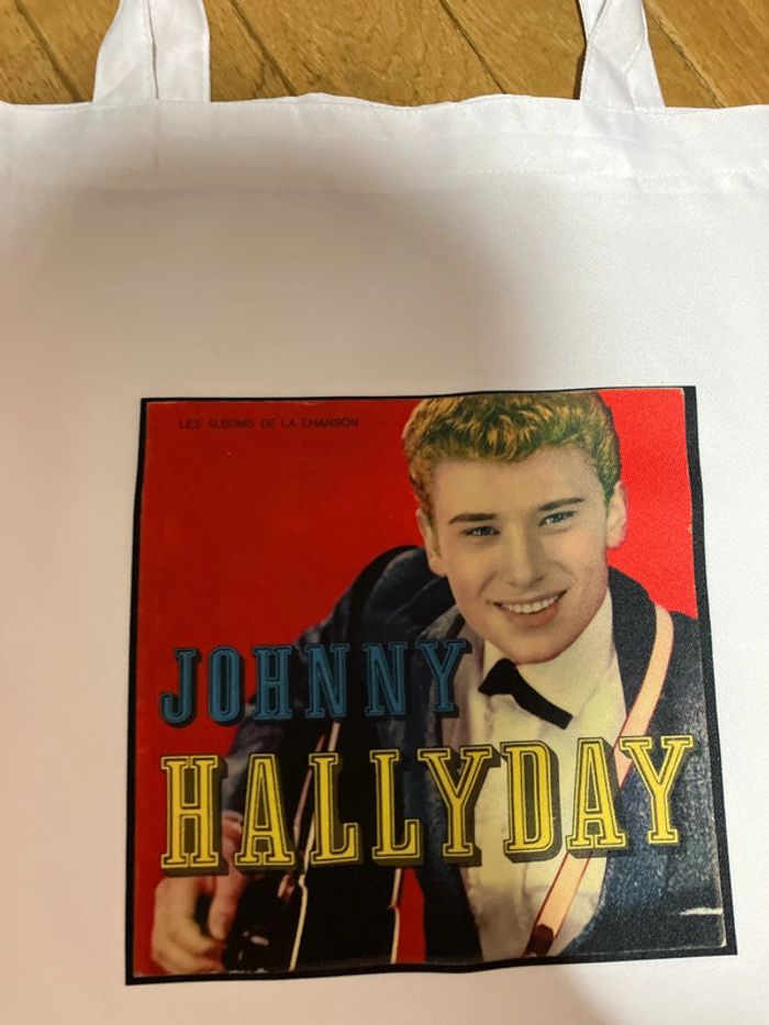 Tote Bag Johnny Hallyday - photo numéro 2