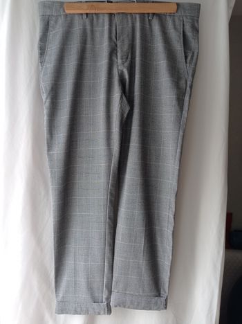 PANTALON JULES Gris Raye. 