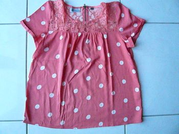 Tunique corail Taille 42