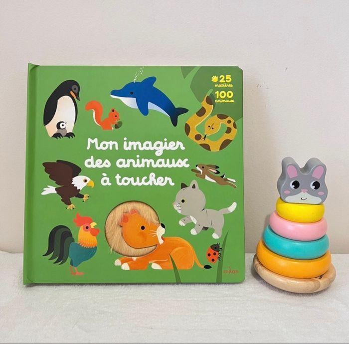 Mon imagier des animaux à toucher