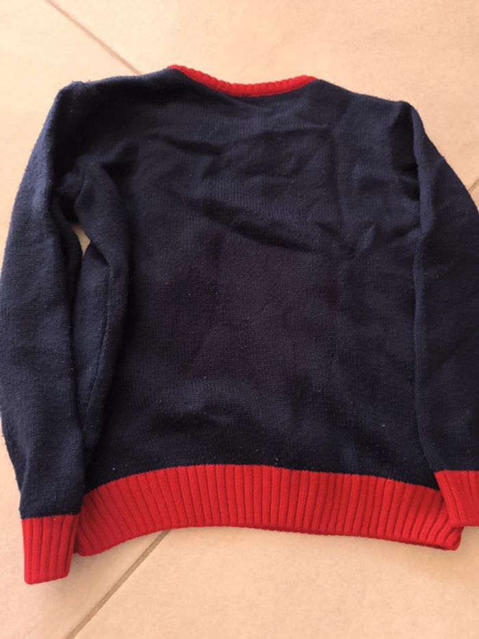 Pull de Noël en laine 10 ans - photo numéro 2