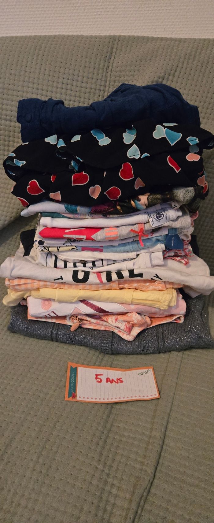 25pcs été fille 5ans