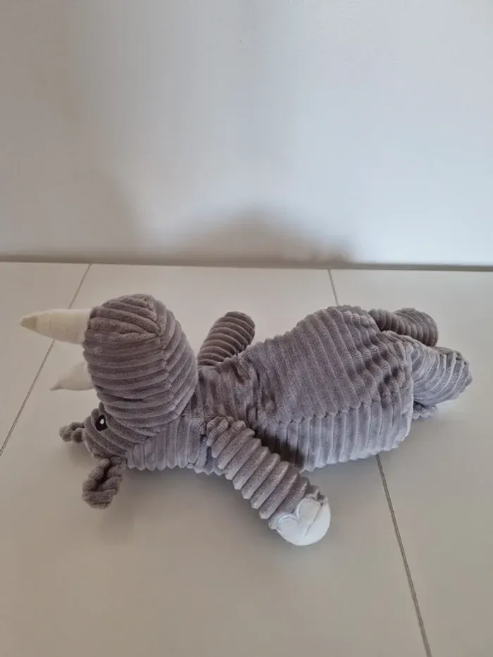 Peluche rhinocéros - photo numéro 3
