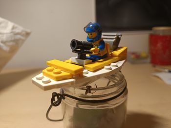 Bateau skipper Lego avec figurine 