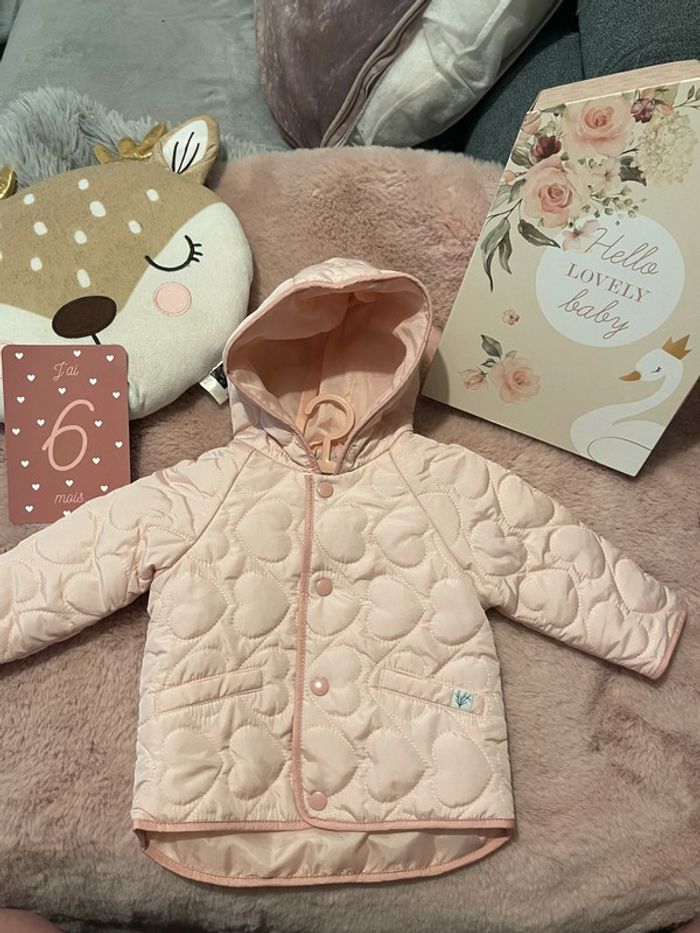 Jolie veste rose primark 6 mois