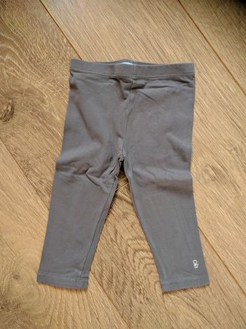 Leggings taupe Obaîbi - 18 mois