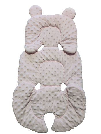 Réducteur rose bébé fille siège auto poussette cosy