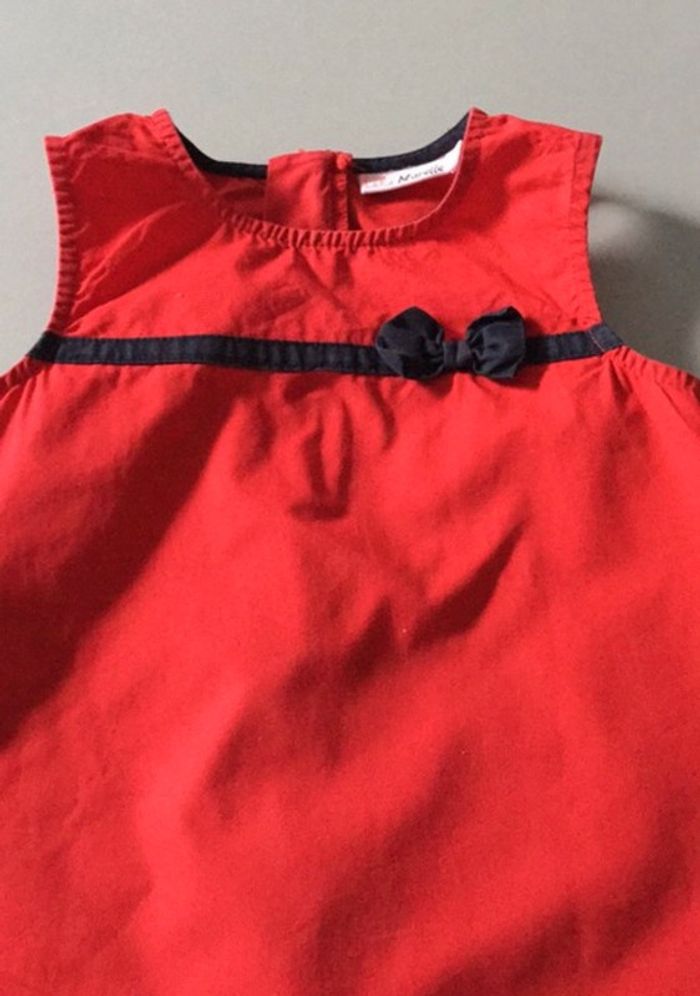 Robe rouge et marine 5 ans Lili Marelle - photo numéro 2
