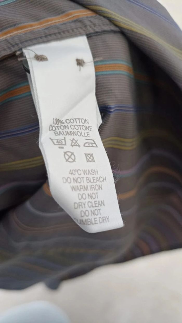 Chemise à rayures Paul Smith taille M - photo numéro 7