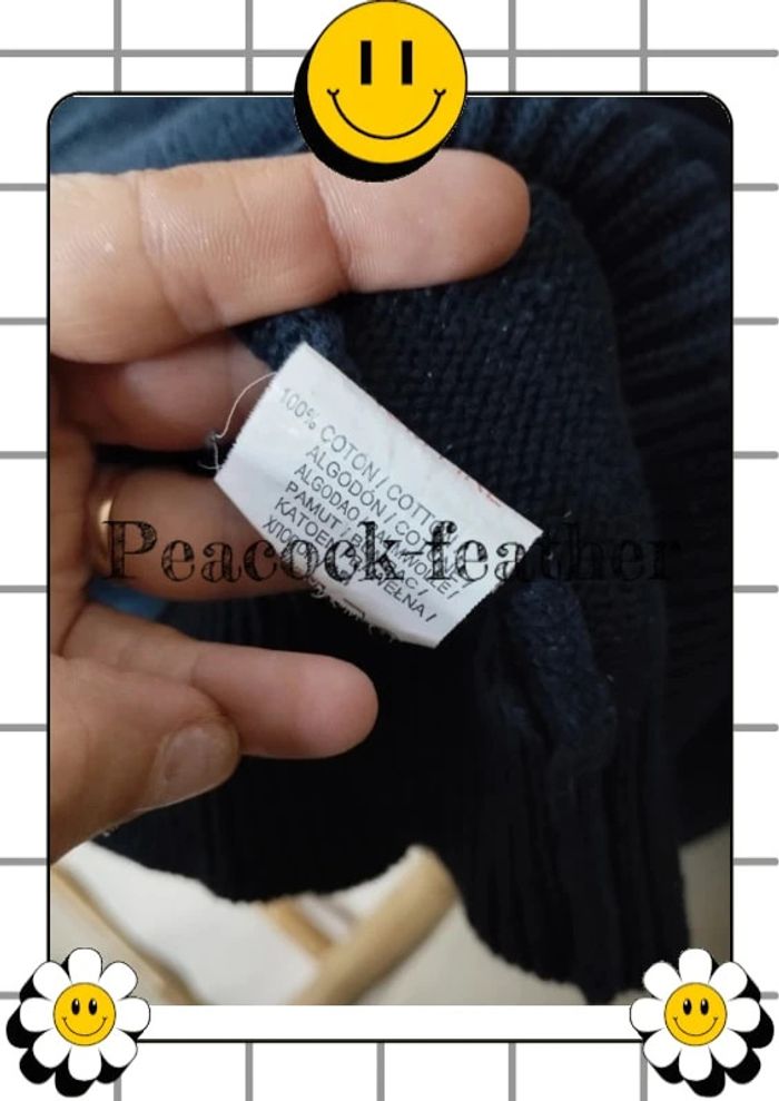 Pull bleu xxl/44 owk homme - photo numéro 3