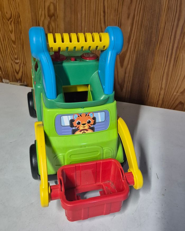 Porteur vtech Maxi camion poubelle recyclo'formes - photo numéro 5