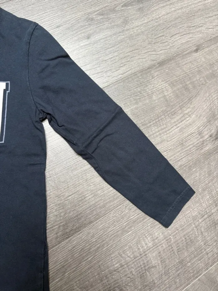 T-shirt ML bleu marine garçon 8 ans Tape à l’œil - photo numéro 3