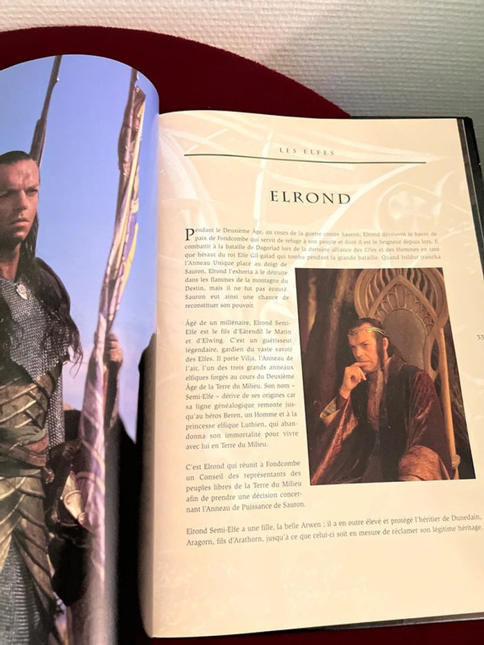 Livre Guide Illustré de la Terre du Milieu Le Seigneur des anneaux - photo numéro 5