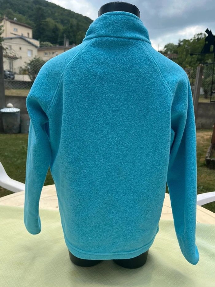 Veste polaire it’s turquoise taille 6 ans - photo numéro 2