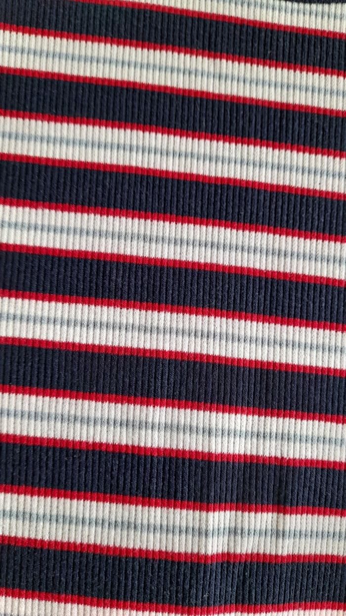 Tee-shirt côtelé fille 8ans - photo numéro 2