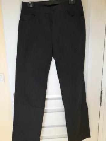 Pantalon rayé homme