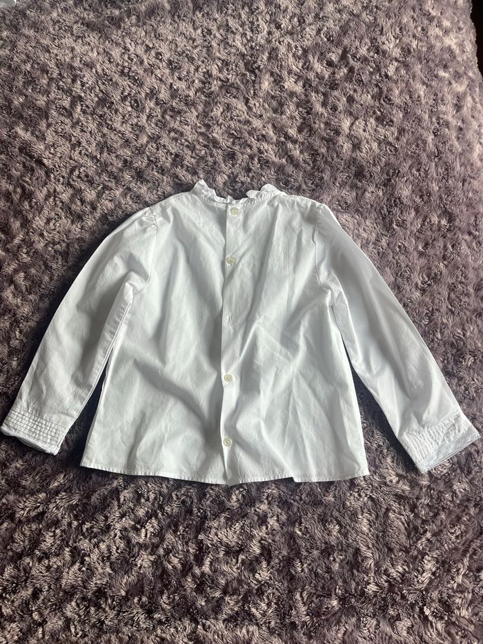 Blouse Jacadi 6ans blanche - photo numéro 4