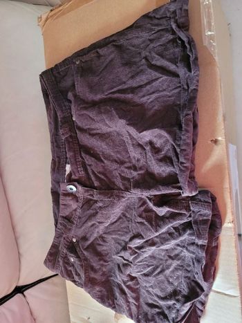 Short velours kiabi 40