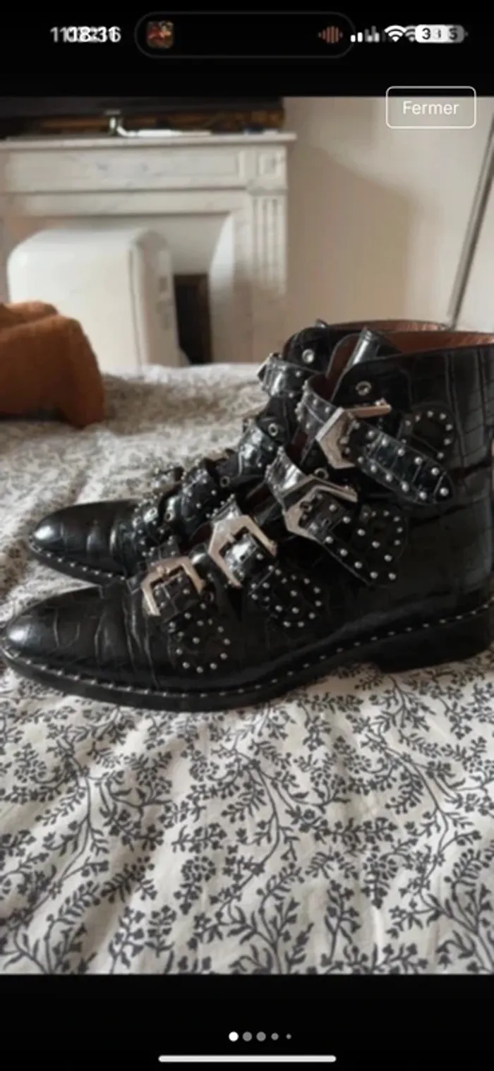 Bottines à clous givenchy - photo numéro 3
