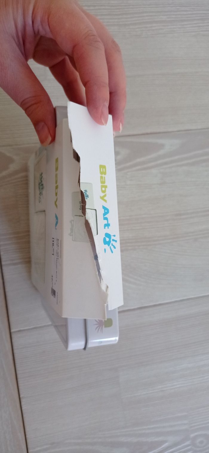 Kit empreintes bebé Baby Art - photo numéro 5