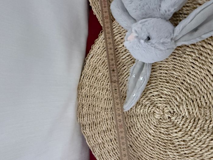 Jellycat Peluche, Lapin, Modèle : Shimmer | Gris - photo numéro 4