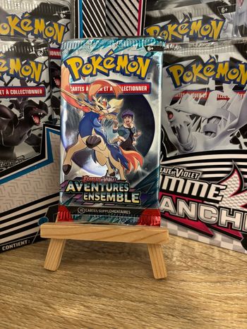 Booster Pokémon Aventures Ensemble rescellé 