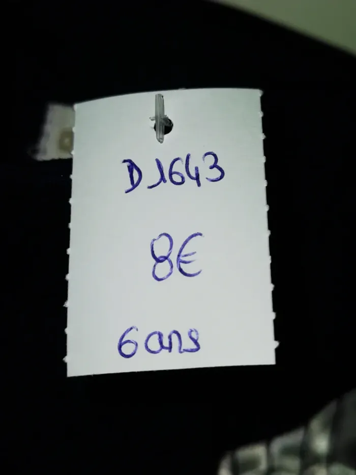 D1643 - blazer fille taille 6 ans - photo numéro 3