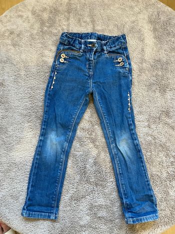 Jean 4 ans broderie