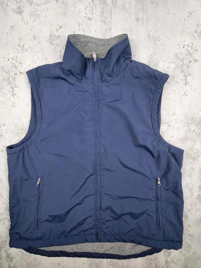 Doudoune sans manches fourrée L.L. Bean bleu marine – Taille L Hommes (mesures en photos)