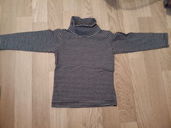 Pull col roulé a rayure taille 3 ans Orchestra