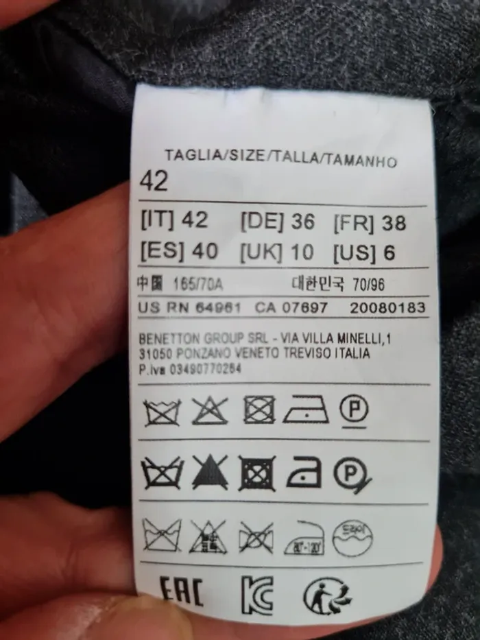 Pantalon classique femme Sisley T38 - photo numéro 7