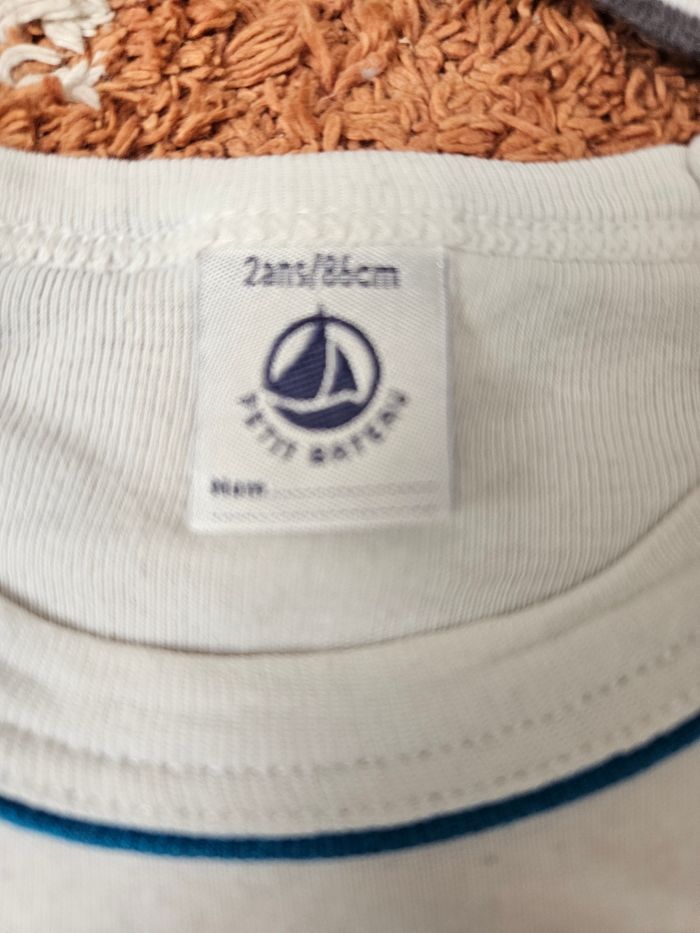 Lot de 2 maillots de corps - 24 mois - photo numéro 2