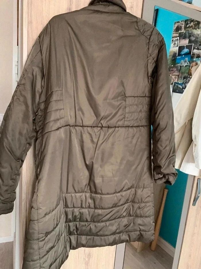 Veste longue matelassée très peu portée taille L - photo numéro 2