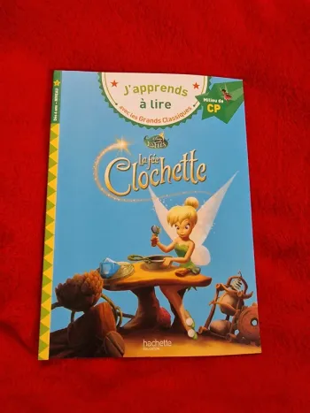Livre j'apprends à lire la fée clochette