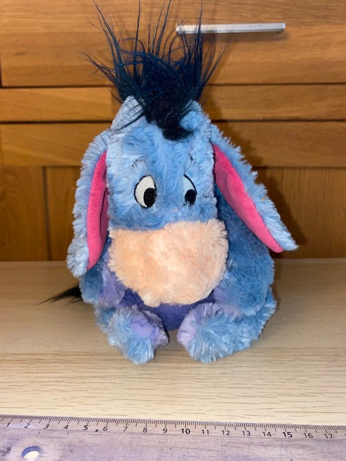 Peluche Disney store winnie Pooh ourson eeyore bourriquet - photo numéro 2
