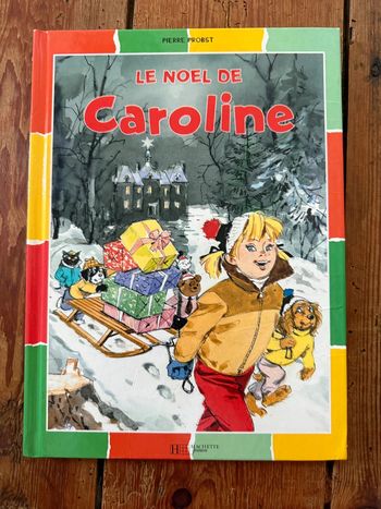 bon état - Livre Le Noël de Caroline édition damiers bd album multicolore