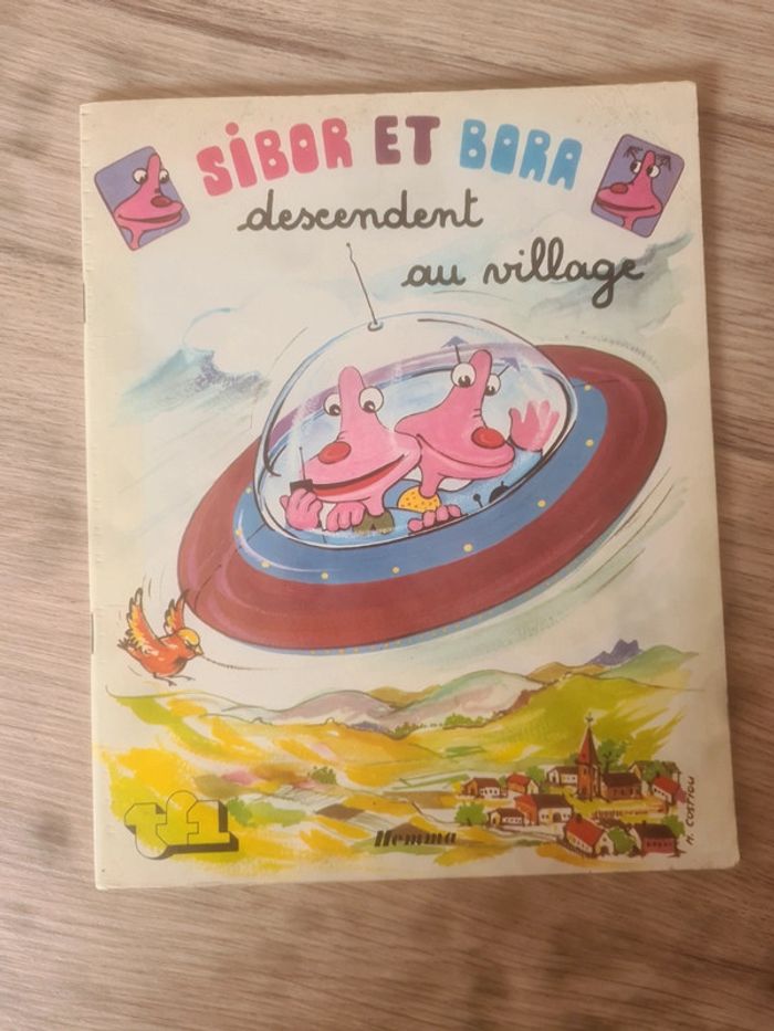 Sibor et Bora descendent au village