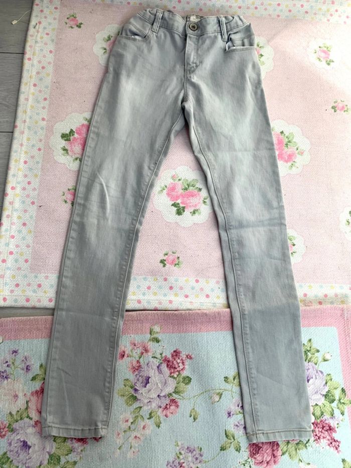 Jean skinny gris 12ans