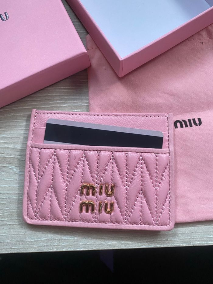 Porte monnaie miu miu rose neuf - photo numéro 2