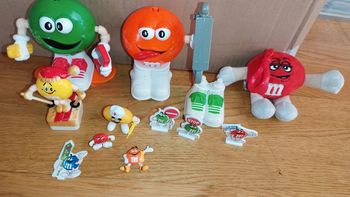 Lot figurine Mnms M&m's figure set