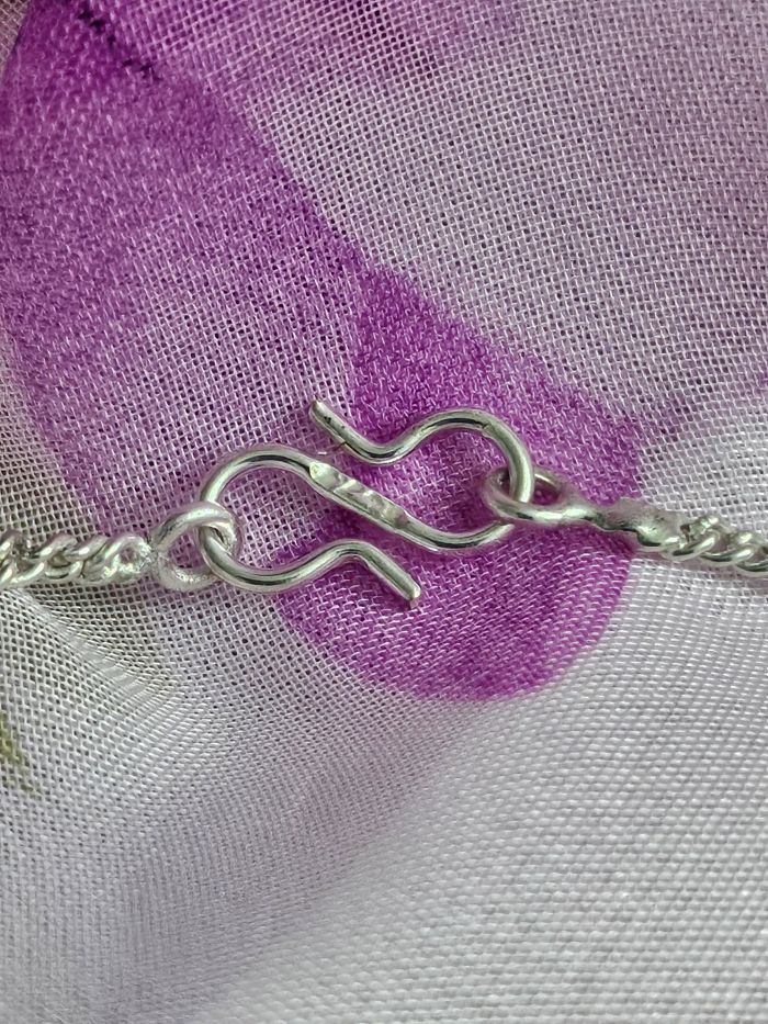 Collier en argent sterling 925 avec pierre tanzanite - photo numéro 4