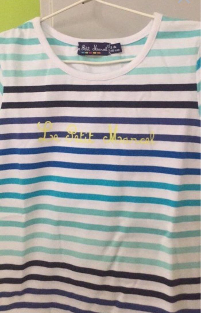 T shirt haut été 6 ans fille Little Marcel Neuf - photo numéro 2