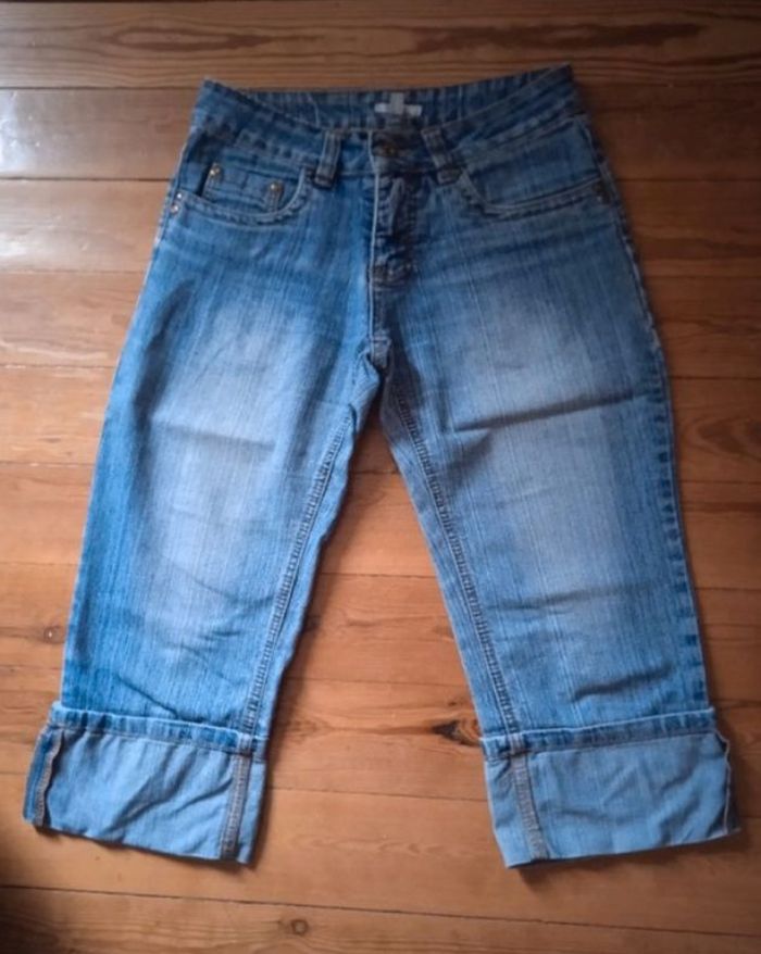 Pantacourt en jean MIM 34