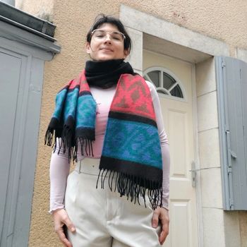 Écharpe d'hiver bien chaude