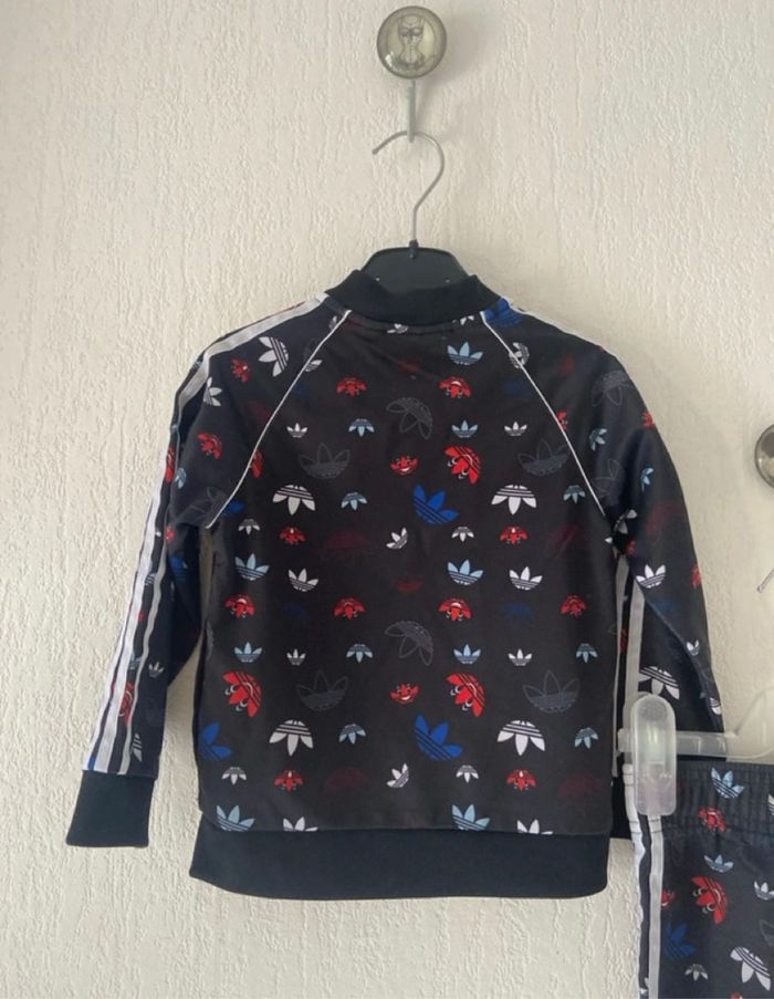survêtement adidas noir et logo 18-24 mois - photo numéro 7