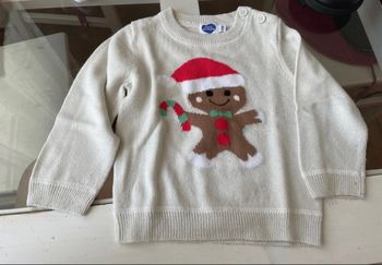 Pull de Noël - taille 12 mois