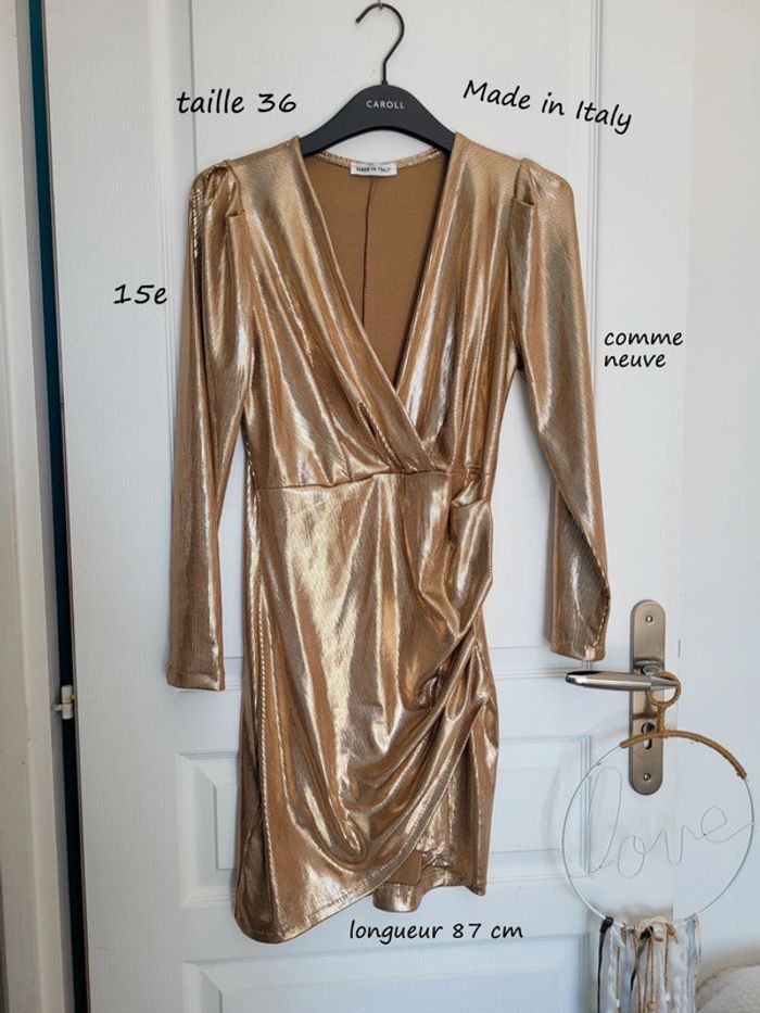 👗 robe de fête soirée taille 36 comme neuve - photo numéro 2